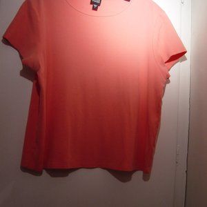 Eileen Fisher Box T-Shirt Peach L